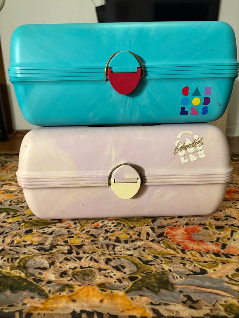 Vintage Caboodles, Lot of 2, Cute, Must see!
